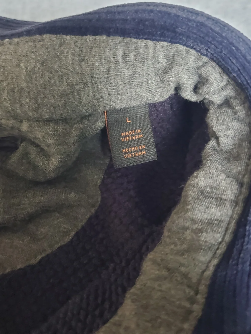 Corduroy Button-Front Jacket in Deep Blue by Oak